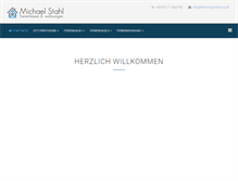 Tablet Screenshot of ferienhaus-freiburg.de